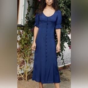 NWT CHRISTY DAWN THE LENNON DRESS‎ MIDNIGHT SIZE XS